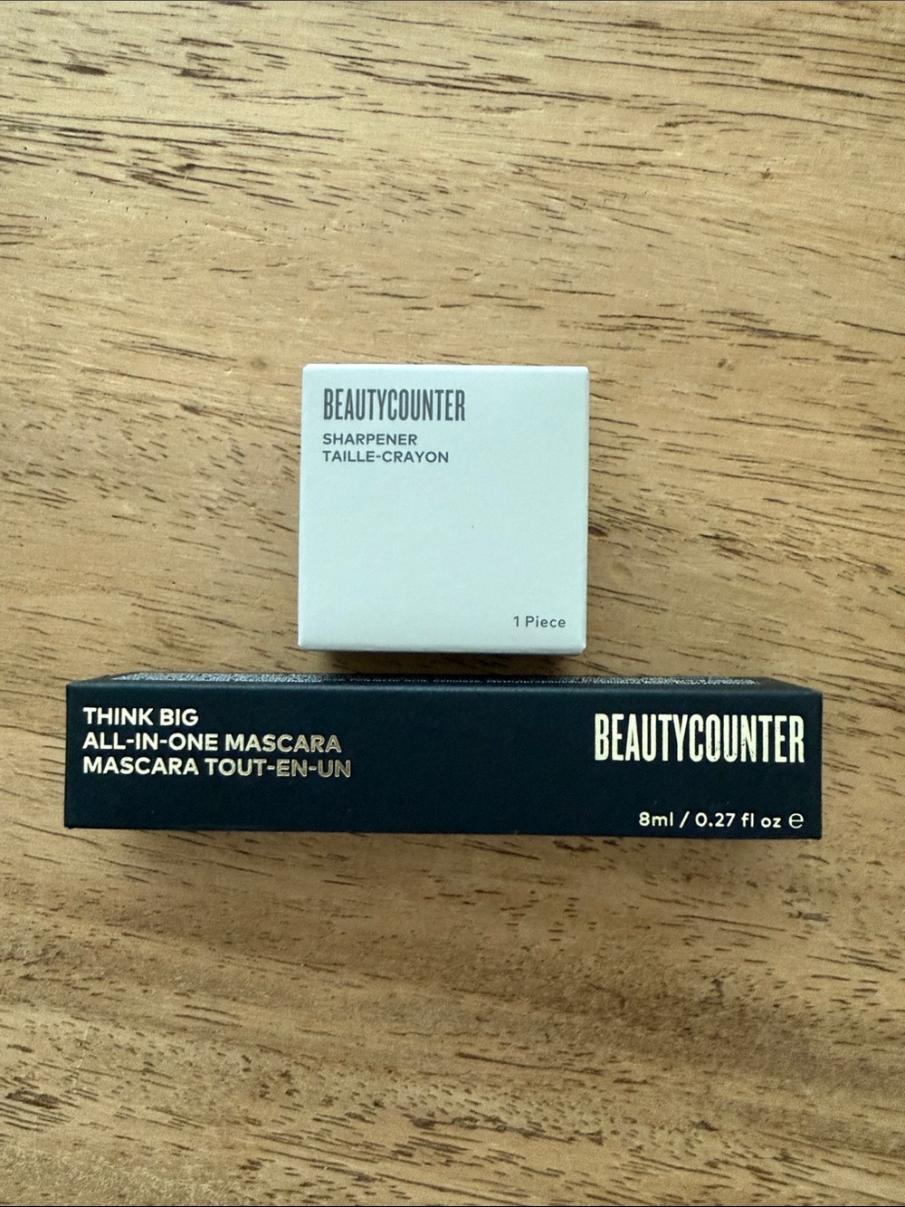 beautycounter Think Big One Mascara & Sharpener Set — Better Black